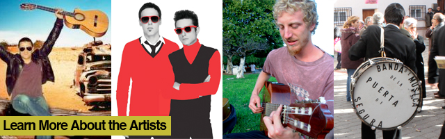 El niño del Parking, The Pinker Tones, Manuel Kohan, Banda Municipal de La Puerta de Segura